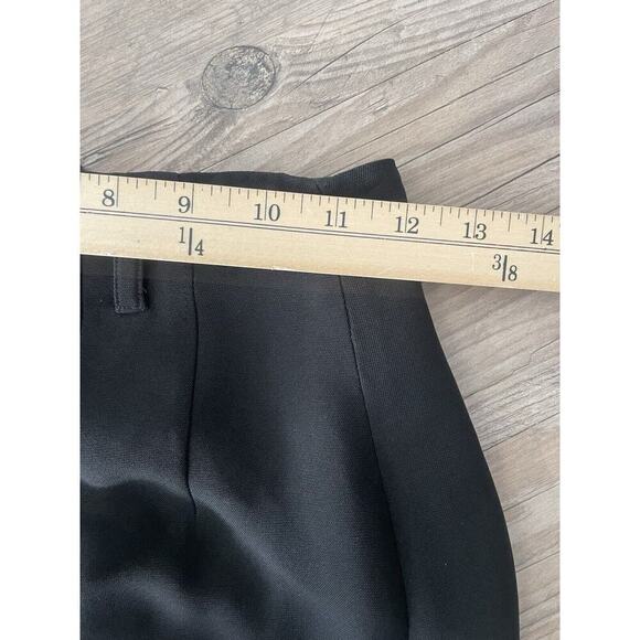 Talbots Skirt Women's Size 2 Petite Black Business Casual Elegant Classy Skirt - Picture 3 of 4